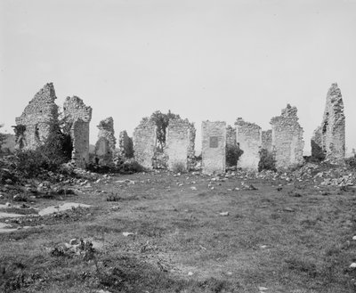 Rovine del Forte Ticonderoga, Lago Champlain, N.Y., c.1900-10 da Detroit Publishing Co.